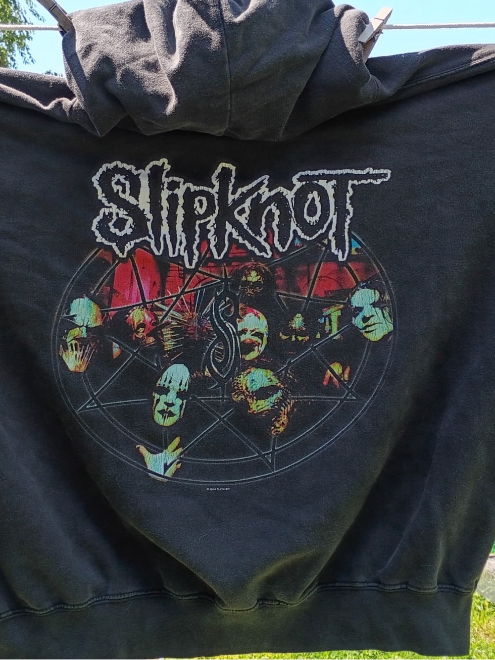 2004 slipknot hoodie vintage